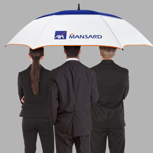 Paraguas de Golf Automático de Alta Calidad de 30 Pulgadas, Resistente al Viento, Impermeable y con Protección UV, para Impresión de Logotipo Personalizado Promocional - Product Image 3