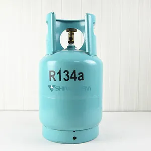 Gás refrigerante R134a de alta qualidade com pureza de 99,9% e cilindro de reutilização