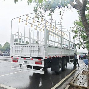 รถบรรทุก Chengli 6x6 20 ตัน แบบมีรั้วกั้น ขับเคลื่อนทุกล้อ สำหรับงานหนัก บรรทุกสัมภาระบนแท่นเหล็ก เหมาะสำหรับการขนส่งบนถนนขรุขระ - Product Image 4