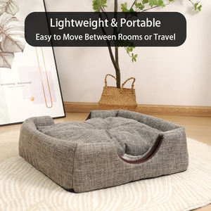 Hot Selling Luxus Multifunktion ale Katzen nest Outdoor Pet House Tier Katze Höhle für Hunde Kunststoff Home Friendly Cattery Kennel - Product Image 4