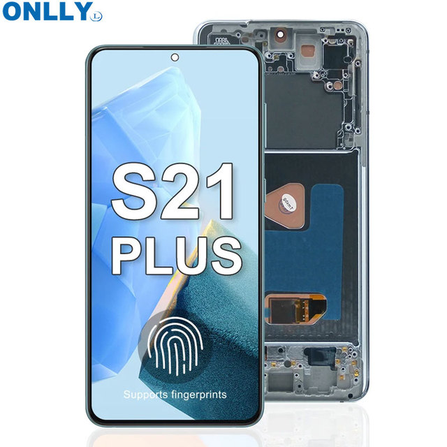 Touch Digitizer S21LCD for Samsung for Galaxy S21 S21 Plus S21 Ultra LCD Display Screen Blue White Gold Black Silver 2 Pcs ONLLY