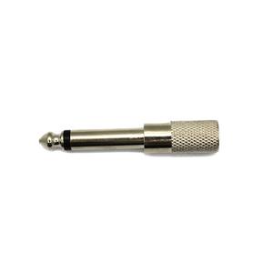 6.35mm Stereo Male To 3.5mm Female <b>Adapter</b> <b>Plug</b> Zinc Alloy Right Angle Connector For Audio Video Use - Product Image 4