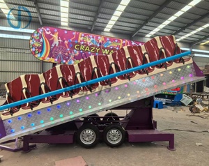 <span class=keywords><strong>Prix</strong></span> direct usine : Manège portable de fête foraine, Crazy Wave Mini Miami Trip, monté sur remorque, certifié CE, 11KW - Product Image 6