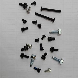 Boulon à tête cylindrique à six pans creux M4 en acier au carbone interne noir anti-lâche avec rondelle - Product Image 4