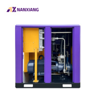 Meilleur compresseur électrique silencieux avec bloc d'air GHH 7,5 kW 11 kW 15 kW 18 kW 20 kW 22 kW Compresseur d'air à vis 7 bar-13 bar avec certification CE