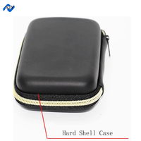 Étui de protection EVA avec fermeture éclair, sac noir pour console de jeu, écouteurs, batterie - Étui uniquement