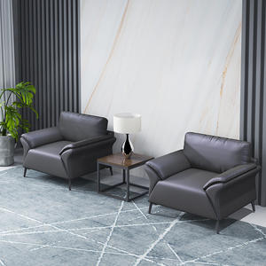 आधुनिक फैशन डिजाइन 1 + 1 + 3 चमड़े के सोफे सेट लिविंग रूम सोफे थोक सस्ते कार्यालय फर्नीचर चमड़े के लिए - Product Image 3