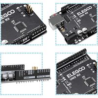 Controlador ELEGOO para R3 Education & Maker Board Core_m con 32 KB de RAM, Cable USB y Compatibilidad IDE
