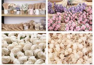 Flores Artificiales de Aromaterapia Hechas a Mano, Venta al por Mayor, Flores Decorativas de Madera Sola en Varios Colores para Bodas y Manualidades - Product Image 6