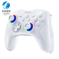 Lenovo S01 Wireless 2.4GHz Game Controller untuk Switch/PC/Android TV/iOS dengan Joystick 3D Hall dan Giroskop Enam Sumbu.
