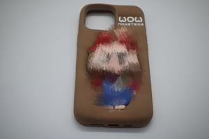 Nhà Máy Bán buôn nóng bán Silicone yếu tố phổ biến chống rơi trường hợp bảo vệ bìa cho iPhone 16 15 labubu trường hợp điện thoại - Product Image 5