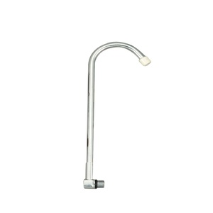 ชิ้นส่วนประกอบก๊อกกรองน้ำแบบตั้งโต๊ะ ทำจากทองเหลือง ชุบโครเมียม ขนาดมาตรฐาน 8 นิ้ว - Product Image 1