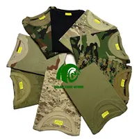 Kango chemise de combat d'entraînement numérique camouflage t-shirts imprimés chemise à manches courtes