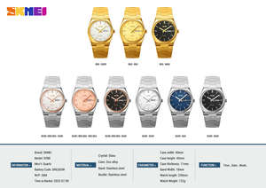 50 Pcs Oem Custom Dial Logo Skmei 9288 <b>Mens</b> Style Original Brand Quartz Wristwatch <b>Waterproof</b> <b>Watch</b> for <b>Men</b> Montre Reloj Hombre - Product Image 2
