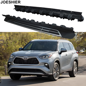 JOESHIER 4x4 High Quality Luxury Full <b>Set</b> Step Car Running Board Pedals <b>Screw</b> Fixing for 2020-2026 Highlander Off-Road Aluminum - Product Image 1
