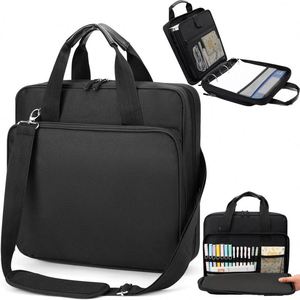 Sac pour ordinateur portable Case-it personnalisé, léger, 13-14 pouces, imperméable, sac à bandoulière unique, sacoche pour ordinateur portable en polyester - Product Image 1