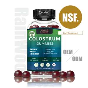 Iso חלאל nsf יצרנית oem עיז <span class=keywords><strong>colostrum</strong></span> gummies bovine קולוסטרום גומי - Product Image 1