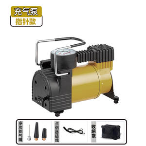 เครื่องอัดอากาศแบบสองกระบอกสูบ OEM ODM ความจุ 35 ลิตร สายไฟยาว 3 เมตร ใช้กับที่จุดบุหรี่ได้  ที่สูบลมยางแบบกระบอกเดียว - Product Image 2