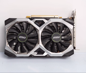 Carte graphique de jeu d'occasion bon marché pour <span class=keywords><strong>GeForce</strong></span> <span class=keywords><strong>GTX</strong></span> <span class=keywords><strong>1660</strong></span> <span class=keywords><strong>Ti</strong></span> 6 Go GDDR6 avec refroidissement par ventilateur pour ordinateur de bureau - Product Image 1