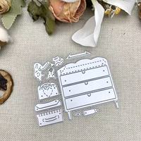 Matrice de découpe en métal pour meuble de maquillage DIY, albums photo, boîtes cadeaux, cartes en papier, cartes de vœux et scrapbooking