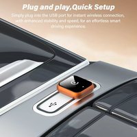 Mini adaptateur sans fil CarPlay, boîte de conversion CarPlay, CarPlay iOS, Android Auto, dongle sans fil 2 en 1