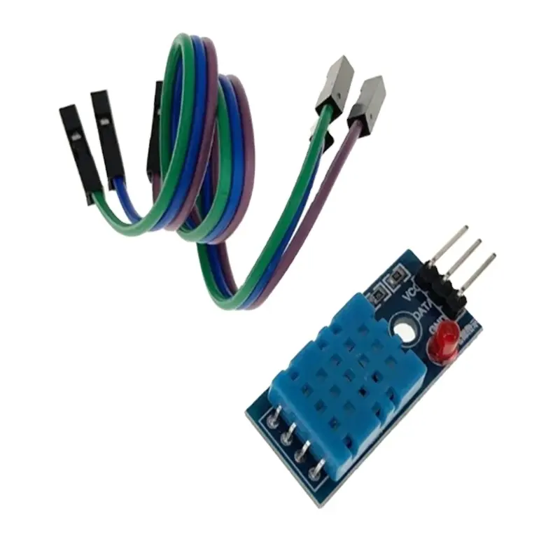 ใหม่ 10PCS DHT11 อุณหภูมิและความชื้นสัมพัทธ์เซนเซอร์โมดูลสําหรับ Arduino
