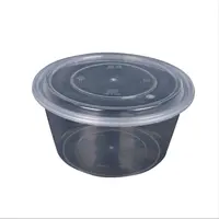 Boîte en plastique à emporter, emballage jetable, boîte de restauration rapide, boîte transparente pour emporter