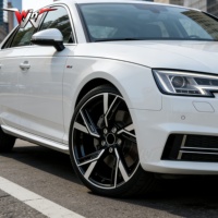 Rines Forjados de 17-18 Pulgadas para Autos de Pasajeros, Rines JDM de 5 Radios, 5X100 5X114.3, Rines de Aleación para AUDI A4 A5 A6 RS4 RS6 Q3 Q5 Q7