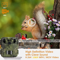 Caméra spéciale haute performance Mini version de base 0.2sTrigger 4K 48PM Vidéo Grand Angle IR 20m/85ft IP65 Wildlife Trail Camera