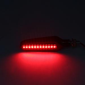Autodragons Luz LED de Freno y Señal de Giro para Motocicleta 12V, DRL Secuencial de Flujo, 24 LED Universal para Motocicletas - Product Image 6