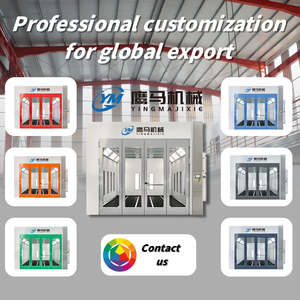 Cabina de Pintura para Vehículos de Alta Eficiencia y Bajo Ruido con Calefacción Eléctrica y Gran Capacidad de Carga para Camiones y Centros Automotrices - Product Image 3