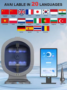 Analyseur de diagnostic du cuir chevelu et du visage, appareil de bureau avec <span class=keywords><strong>scanner</strong></span> facial complet, analyseur de peau numérique pour utilisation en salon, analyse de la peau par IA - Product Image 6