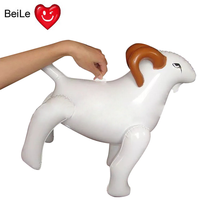Modèle de poupée de bébé chèvre gonflable en PVC personnalisé pour la publicité