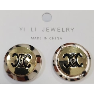 Commercio all'ingrosso messicano prugna bottone argento bohémien orecchini di moda per le donne ordine all'ingrosso regalo per lei - Product Image 1