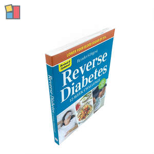 ספר מתכונים לסוכרת בהתאמה אישית, כריכה רכה, כריכה תפורה, הדפסה מקצועית בצבע מלא על נייר אופסט, מובלט ומלכה - Product Image 2