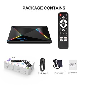 Mortal T9 4GB 64GB Android 14 Set-top Box IP TV Allwinner H728 Octa Core 1000M WIFI BT+ 4K HDR 8K Android TV Box <span class=keywords><strong>VS</strong></span> X96q Pro + - Product Image 5