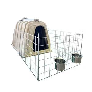 Nouvelle Abri de pâturage extérieur XIMI XM-P01 avec clôture / enclos pour bétail / maison en acier galvanisé pour l'agriculture, garantie 1 an - Product Image 2