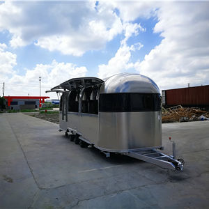 Vehículo de Catering Móvil Remolcable para Venta de Hot Dogs, Helados, Mercado Nocturno, Venta Ambulante en Lugares Turísticos, Negocio Multifuncional de Alimentos - Product Image 3