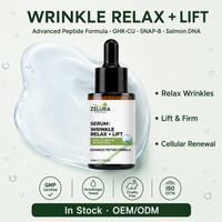 Serum Wajah Anti-Kerut, Pencerah, Pengencang, dan Revitalisasi DNA Salmon Korea GHK-CU Snap-8 30ml Grosir Tersedia