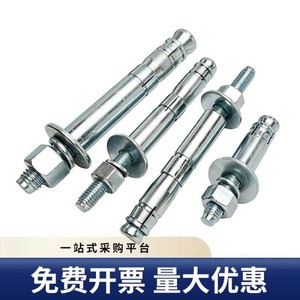 Ancrages à manchon M8 M12 M16 électrogalvanisés à tête hexagonale pour maçonnerie et industrie lourde - Product Image 1