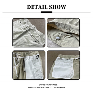 Pantaloni Tecnici da Esterno di Alta Qualità, Jeans <span class=keywords><strong>Cargo</strong></span> a Gamba Larga <span class=keywords><strong>Verde</strong></span> Salvia con Dettaglio Anello a D per Successo Professionale - Product Image 3