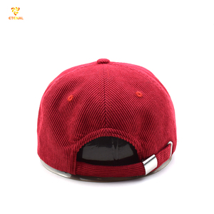 Tùy Chỉnh 5-Bảng Điều Khiển Màu Đỏ Vải To Chơi Bóng Chày Mũ Hồ Sơ Cao Không Có Cấu Trúc Hat Với Tay Thêu Trái Cây Dot Mô hình Oxford Vải - Product Image 3