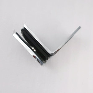 Đồng Thau Rắn Cửa Kính Side Kẹp Bracket 50x50MM - Product Image 4