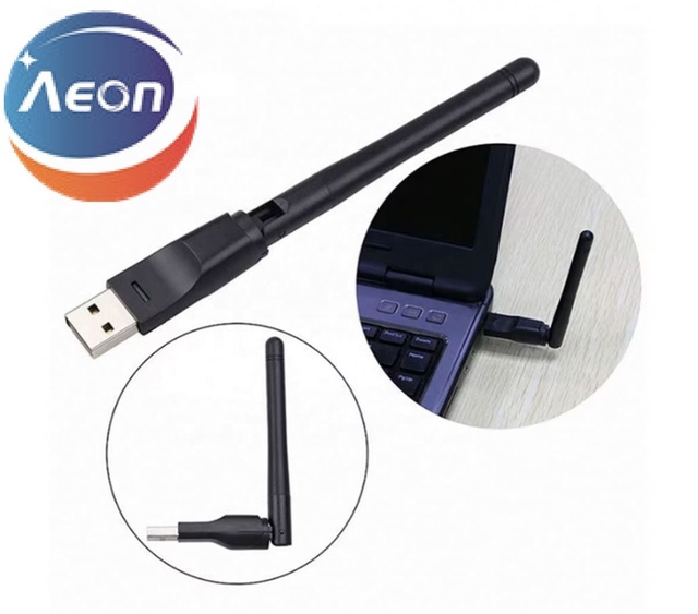 YE MT7601 Mini USB WiFi Adapter 150Mbps Wireless Network Card RTL8188 Network Card Wi-Fi Receiver for PC Desktop Laptop 2.4GHz