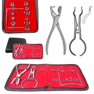 ชุดยางกันน้ำลายสำหรับทำฟัน ยี่ห้อ Ainsworth Brewer พร้อมคลิป Palmer 13 ชิ้น ทำจากสแตนเลส ออกแบบตามหลักสรีรศาสตร์ ใช้งานด้วยมือ ได้รับการรับรองมาตรฐาน CE - Product Image 1