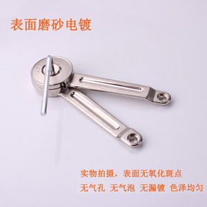 Tige de support réglable pour armoire en alliage de zinc avec mécanisme d'arrêt flexible pour portes d'armoires, installation facile - Product Image 5