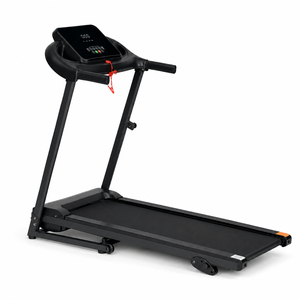Tapis roulant pliable K-FIT GSTE-4000, 12 programmes, machine de course motorisée avec affichage LED du rythme cardiaque, salle de sport à domicile, fitness - Product Image 4