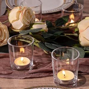 ขวดโหลใส่เทียนหอมขนาด200-430มล. ภาชนะใส่เทียนพร้อมฝาไม้ - Product Image 2