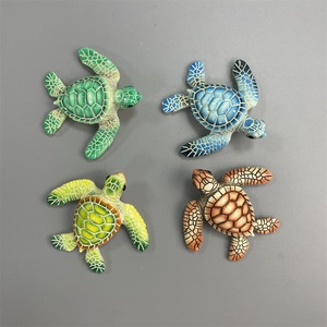 Stile contemporaneo spiaggia magnete tartaruga resina decorazione per la <span class=keywords><strong>casa</strong></span> per alberghi confezionati in scatola - Product Image 5