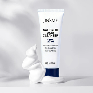 Nettoyant moussant à l'acide salicylique en marque propre, anti-acné, contrôle du sébum, nettoyage des pores, éclaircissant pour les taches brunes, nettoyé - Product Image 1